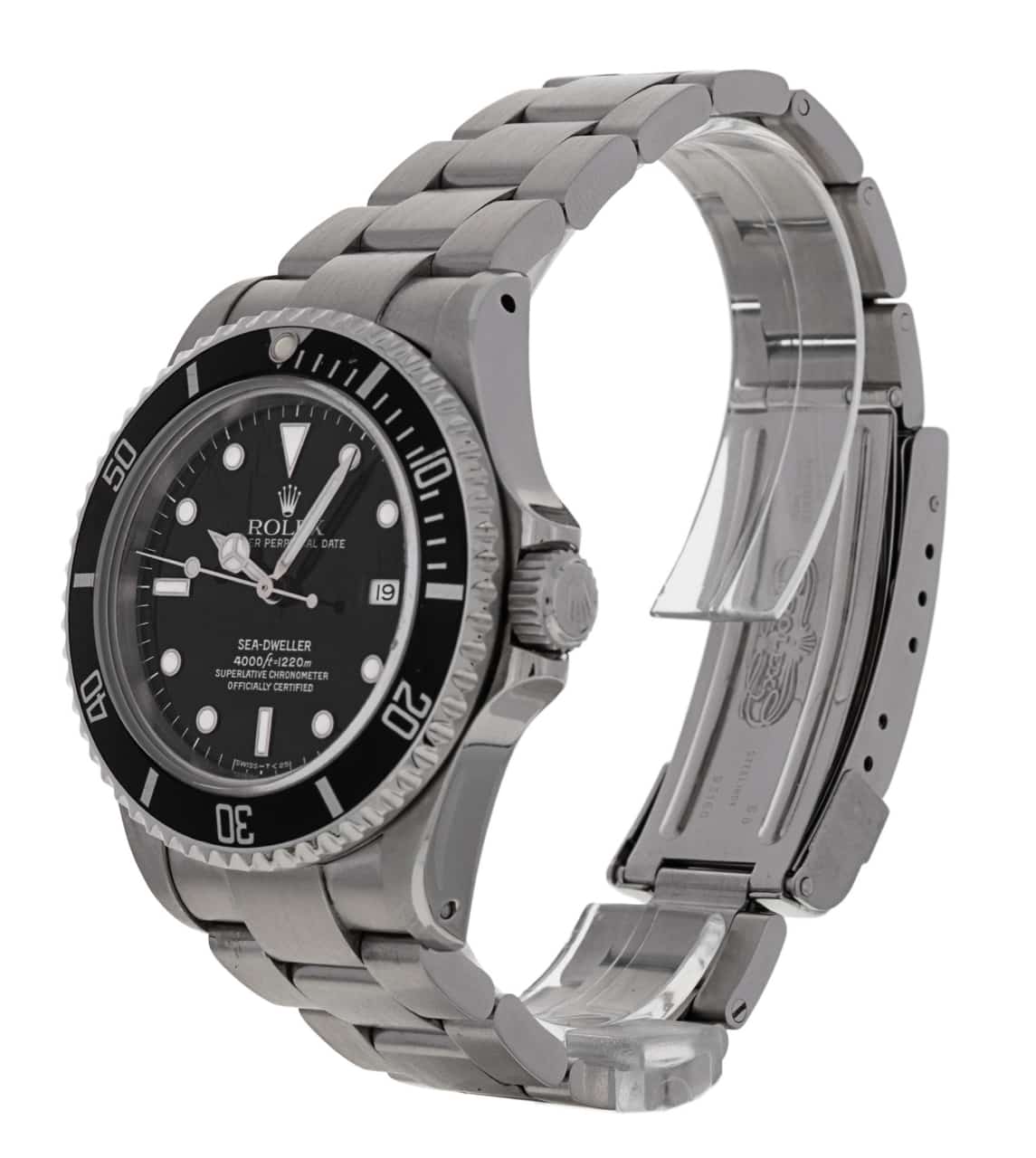 Rolex Sea Dweller 16600 Black Dial Bracelet Strap